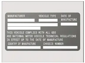 Volkswagen ID.3. Fig. 2 Safety certificate (general example).