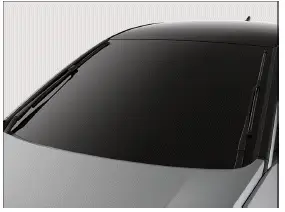 Volkswagen ID.3. Fig. 1 Windshield wipers in service position (general example).